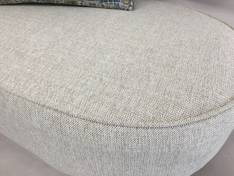 1 Seater Sofa For Home and furniture & Upholstery Fabric Modern and Durable Design for Living Room – Off White