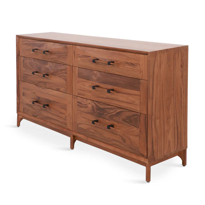 Wooden Storage Cabinet with Multi-Purpose Storage, Functional Shelves for Everyday Essential