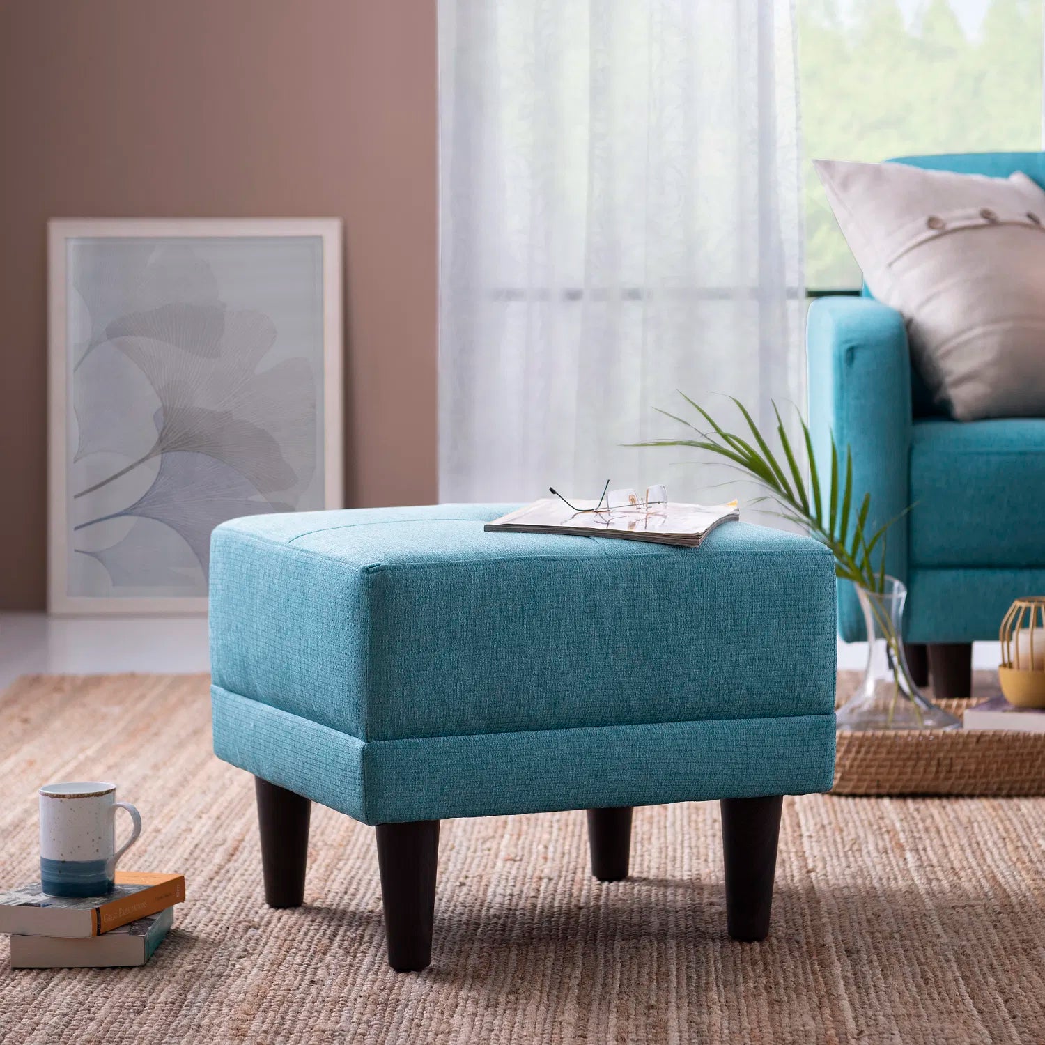 Ottoman for Home Furniture with Elegant Design and . Space-Saving Ottomans with Designer Flair.