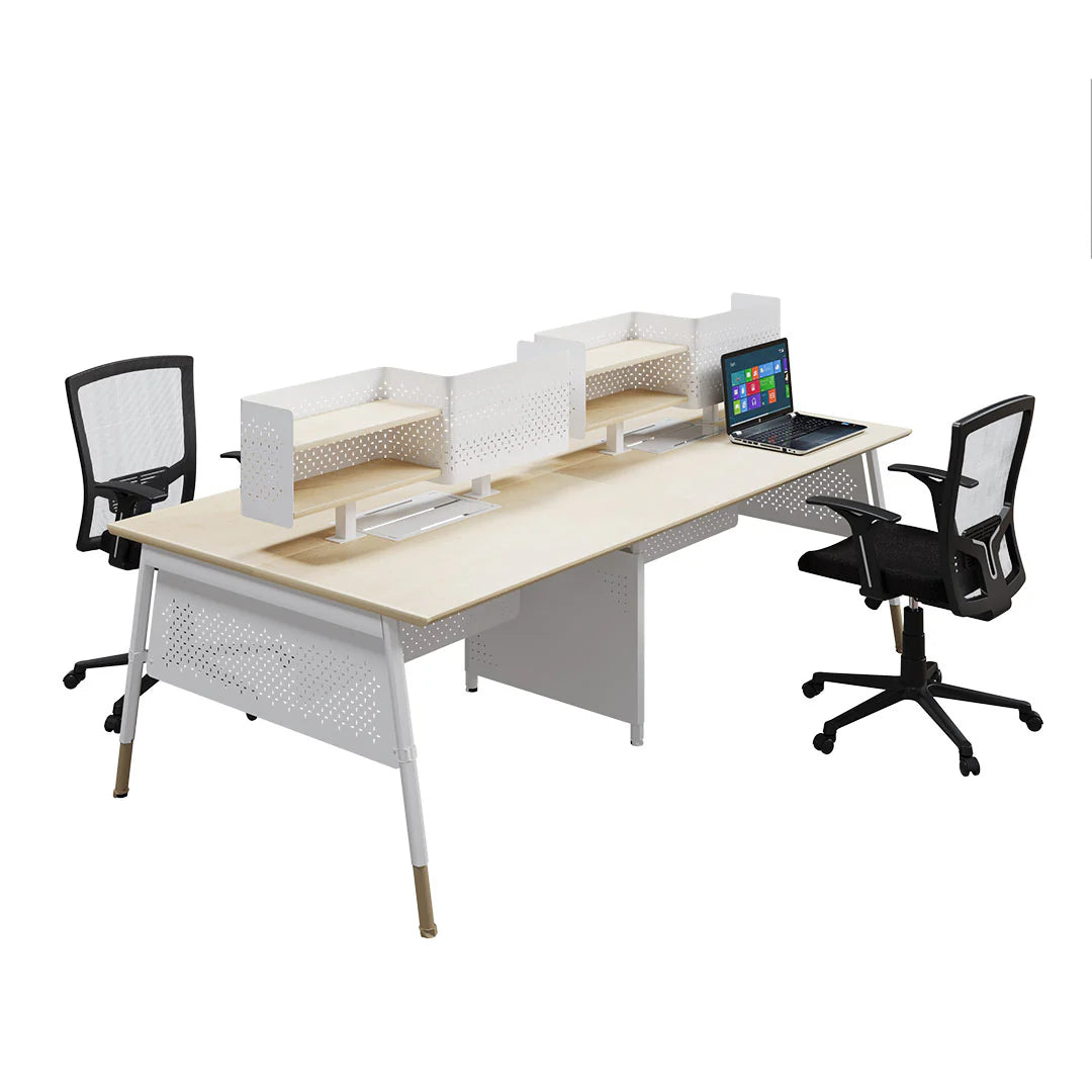 Modern Design Office Linear Workstations and Durable Materials & Stylish Finishes for Productive Workspaces