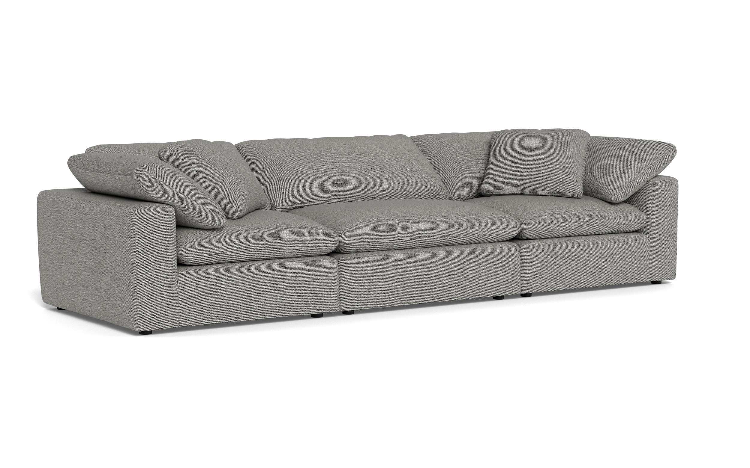 3 Seater & Sofa For Home Furniture, Upholstery Fabric Luxury & And Durable Design For Living Room and Hall-Blue
