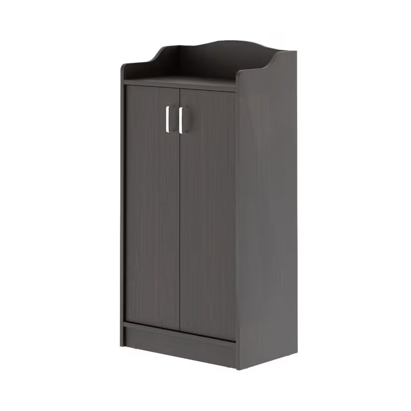 Wooden Shoes Storage Cabinet with Durable Build, Ideal for Long-Term Storage Use