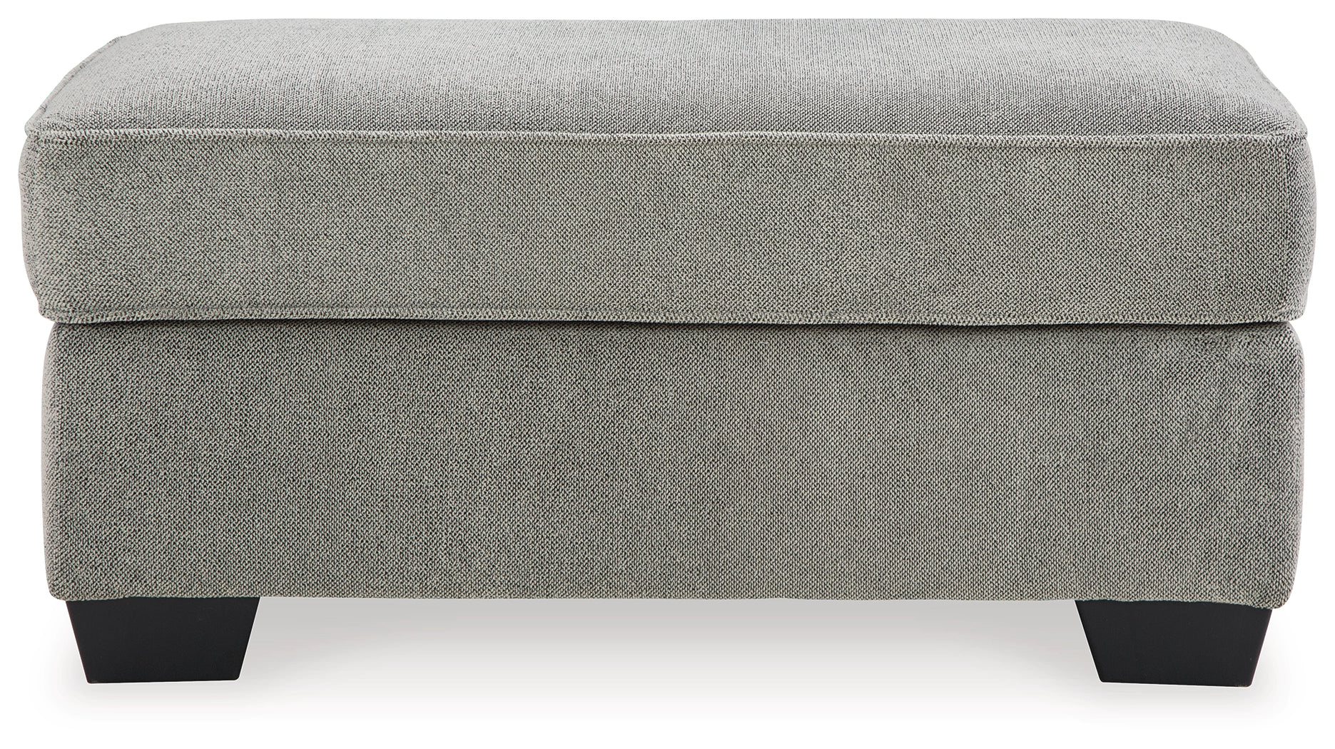Ottoman For Home Furniture Upholstery Linen Comfortable Seating Modern And Durable Design & Multi-Functional for Living Room - Light Grey
