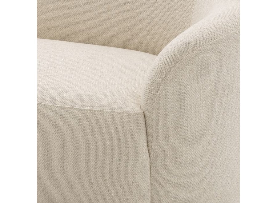 3-Seater Italian Sofa Suede Upholstery, Premium Finish for Living Spaces