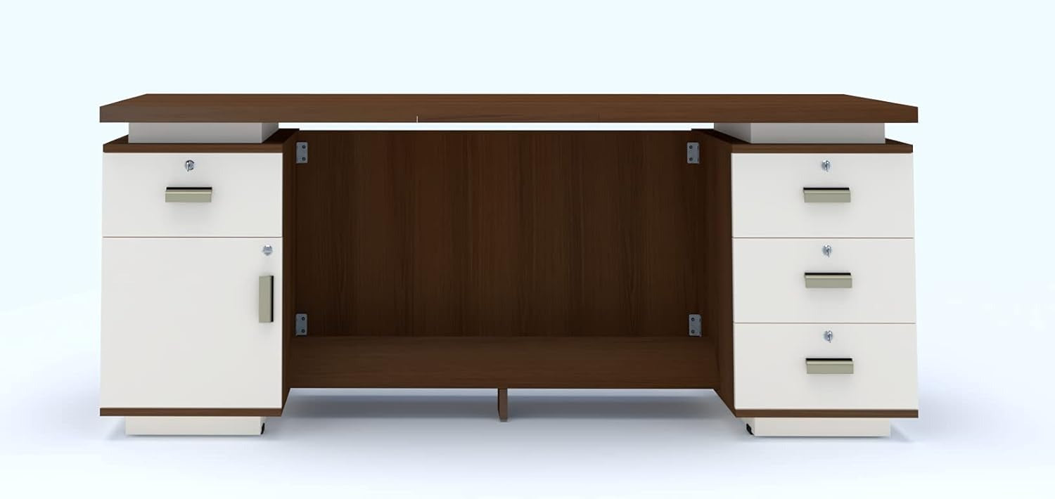 Director’s Table with Modern Design, Multiple Drawers, Side Storage, and Premium Build Quality