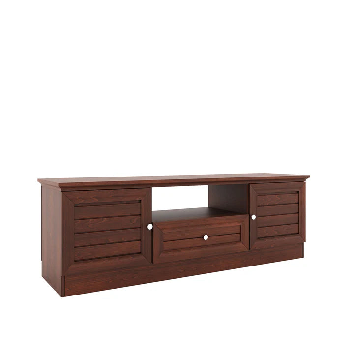 Wooden TV Wall Cabinet with Stylish finish, and Durable Design for Living Area