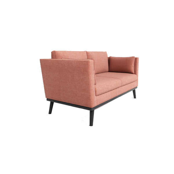3 Seater Sofa For Home Furniture Upholstery Velvet Modern & Durable Design For Living Room -Pink