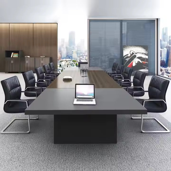 Conference Table for Office Furniture Luxury Design Made in Particle Board/ MDF/Plywood with Wire Manager and Meeting Table