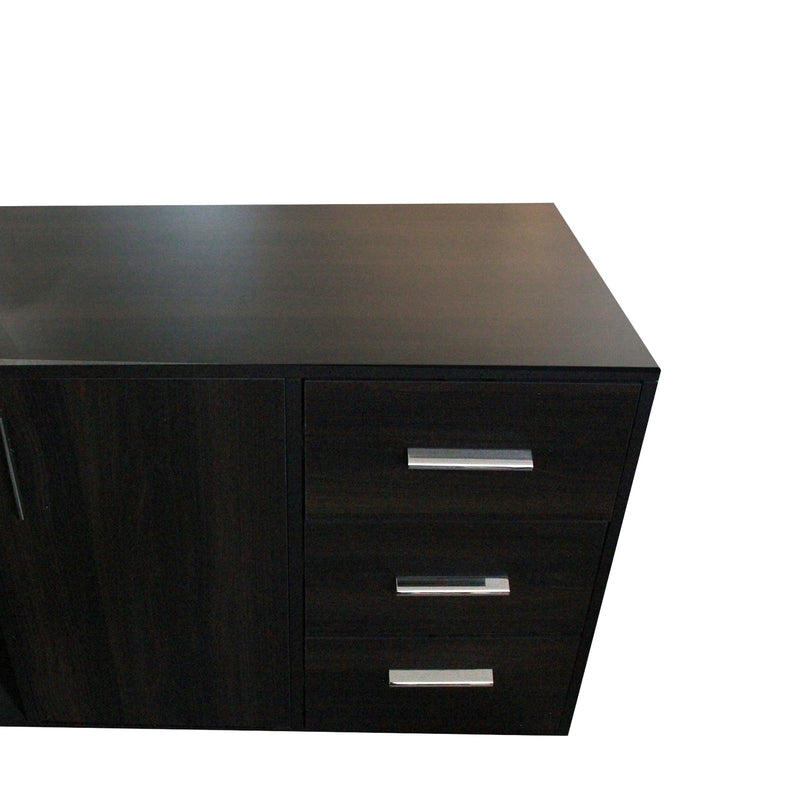 Executive Table with Drawer & Open Shutter