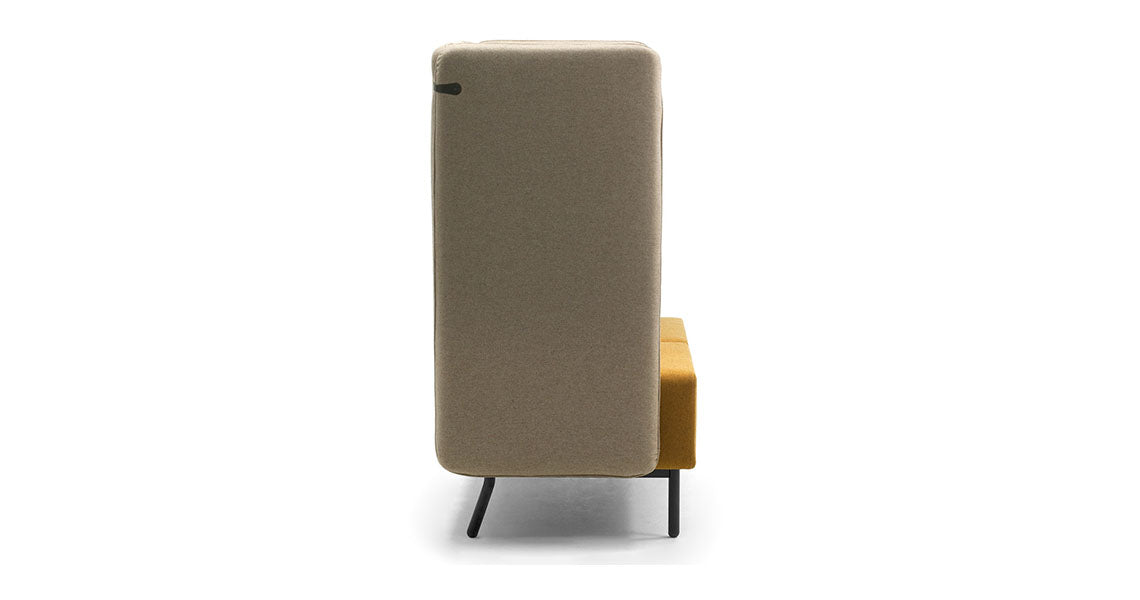 3 Seater Office Sofa Modern Office Sofa with Comfort for Reception or Workspace and Premium Suede Upholstery.