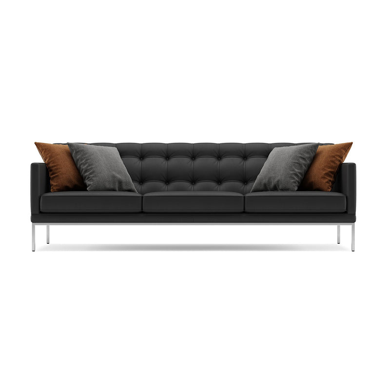 Leatherette Upholstery with Metal frame Sofa