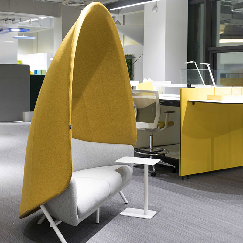 2 Seater Office Sofa For Office Area and Combines visual appeal with practicality for long-term office use.