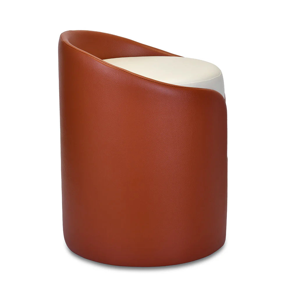 Ottoman For Home with Premium Round, Elegant Seating, Compact & Decorative Accent Piece