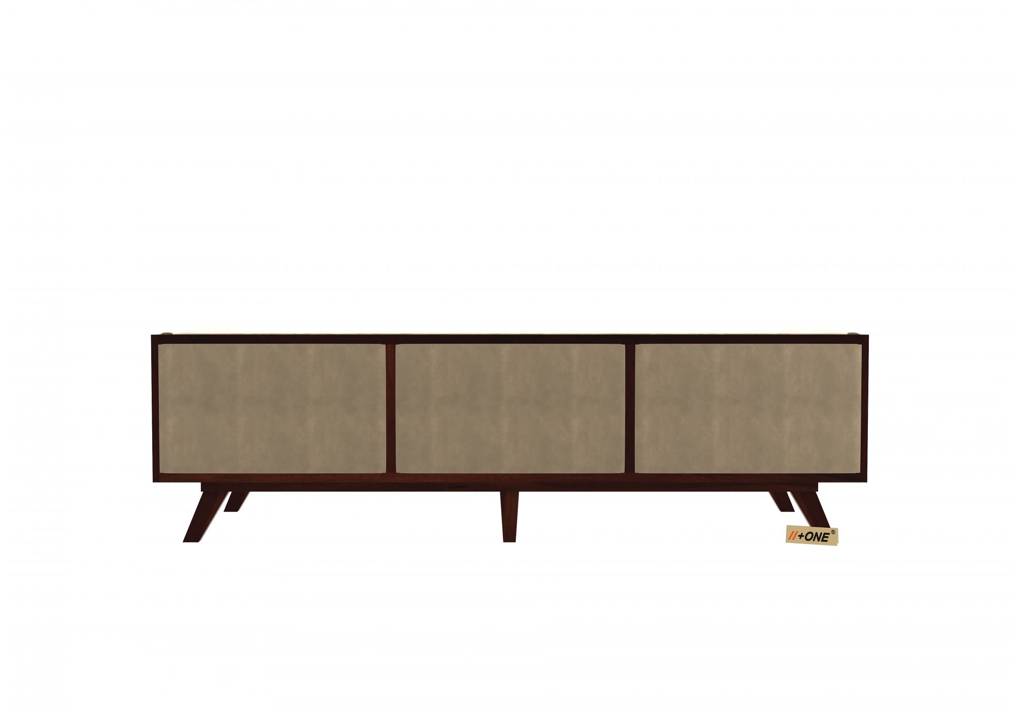 3-Seater office sofa with a refined design, upholstered in plush suede fabric, offering superior comfort and built for lasting durability.