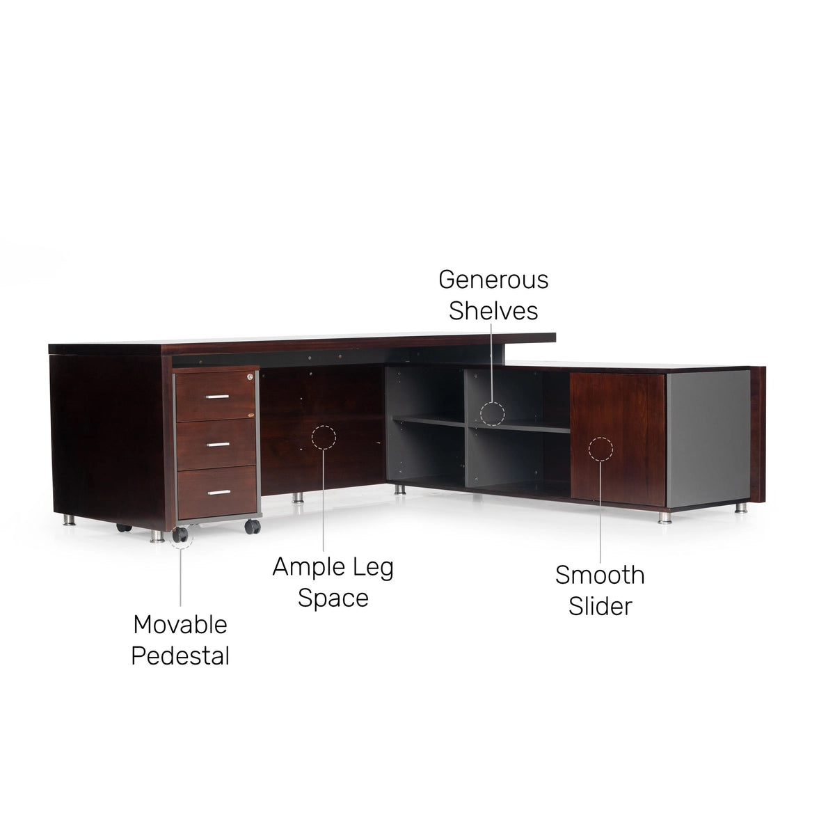 computer table Director office table study desk wooden table