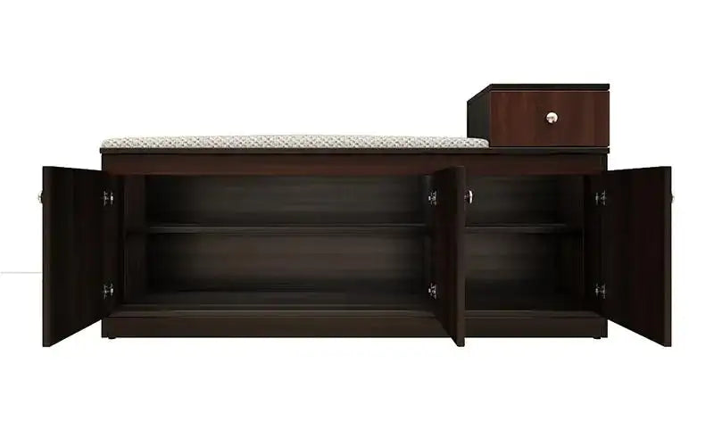 Wooden Shoes Storage Cabinet with Featuring Modern Aesthetics and Strong Build and Premium Finish
