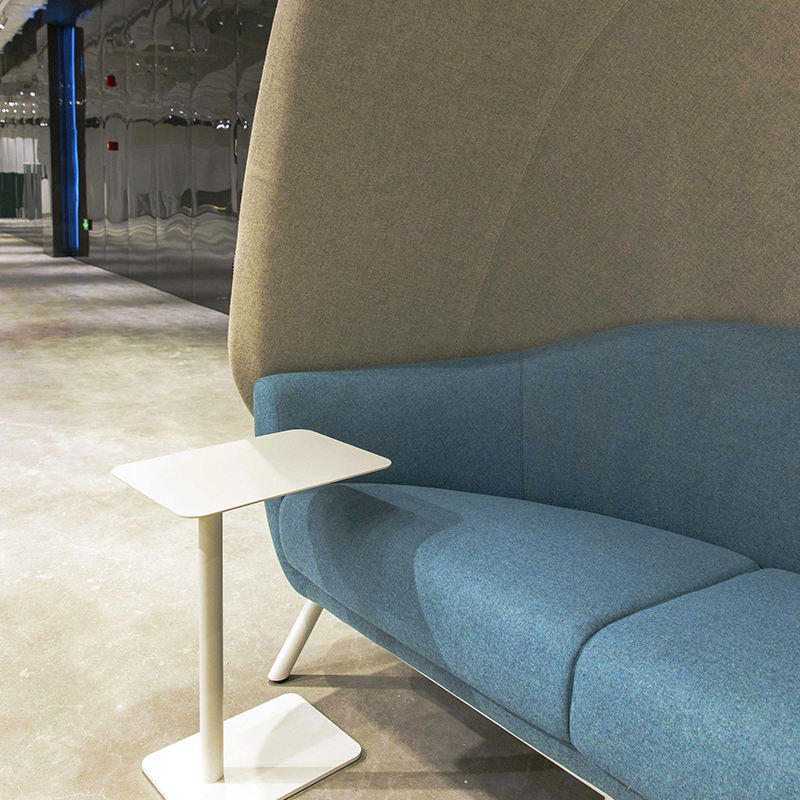 2 Seater Office Sofa For Office Area and Combines visual appeal with practicality for long-term office use.