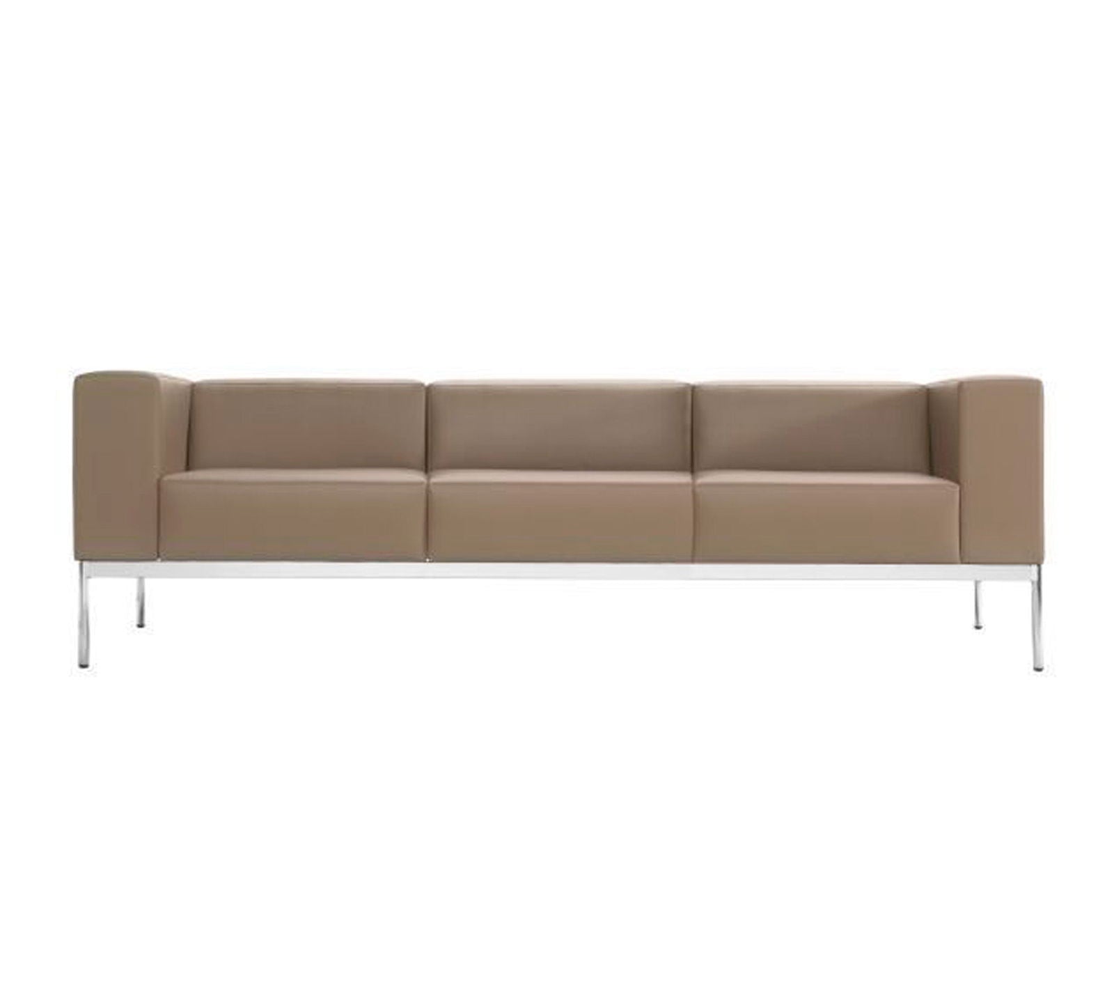 6 Seater Sofa Set in Fully Cushioned Leatherette -