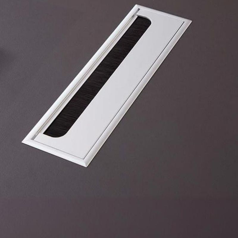 Director & Executive L-Shape Office Table Luxury Desk Made in Particle Board with Side Unit Drawer, Storage, Wire Manager & CPU Storage - Brown