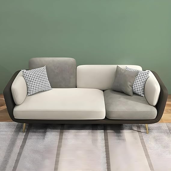 Premium 3-Seater Leather Sofa with Sleek Design & Plush Comfort