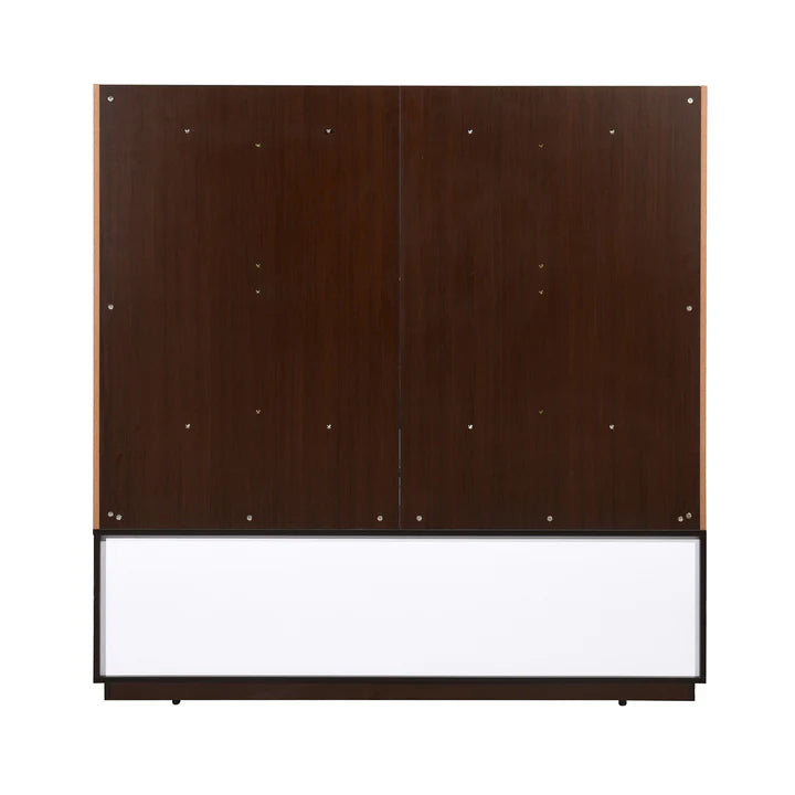 Wooden TV Wall Cabinet with Stylish finish, and Wall-Mounted Design for Modern living room Interiors
