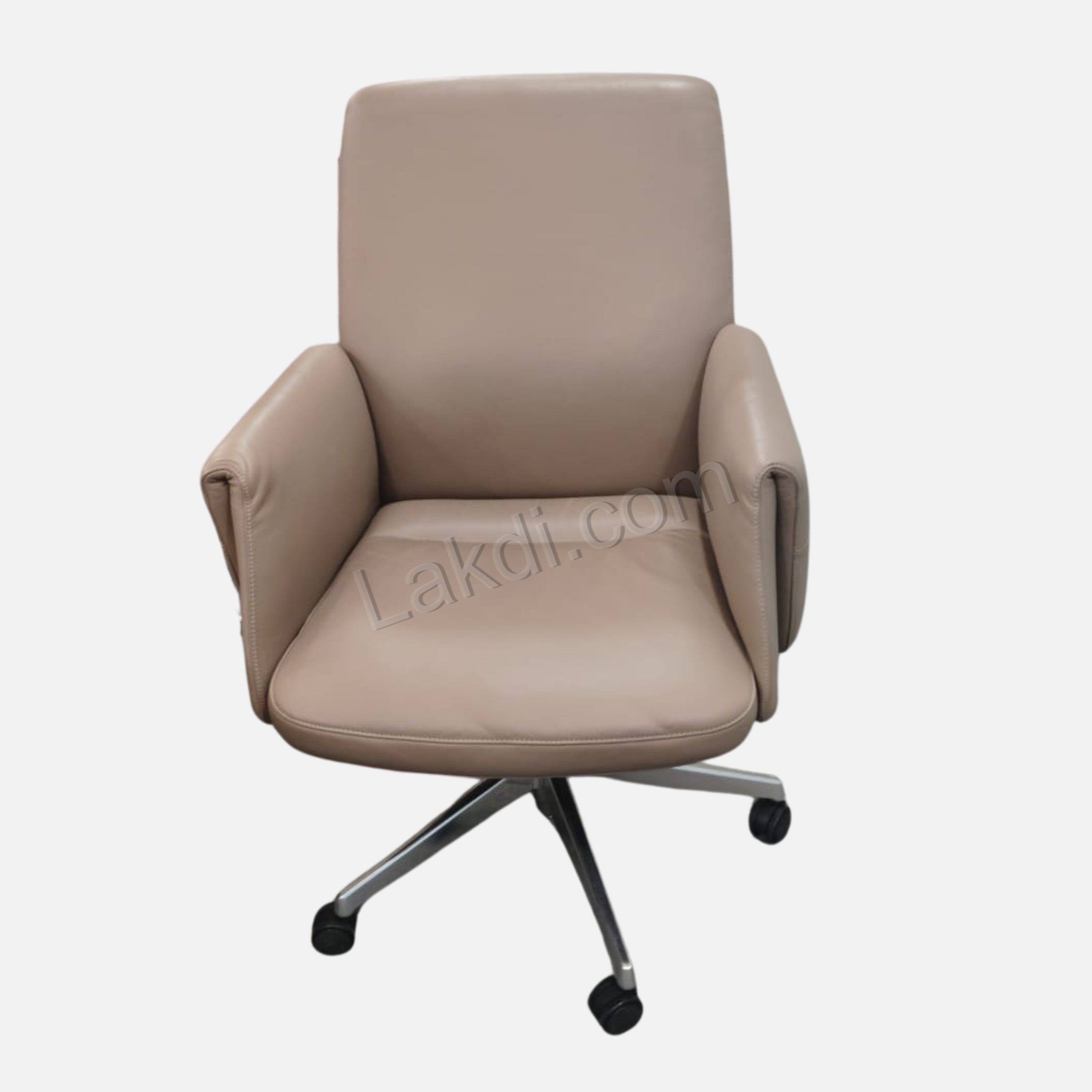 Ergonomic Executive Director Chair - Leatherette Upholstery and Height Adjustable with Swivel Base, & Comfortable Office Chair