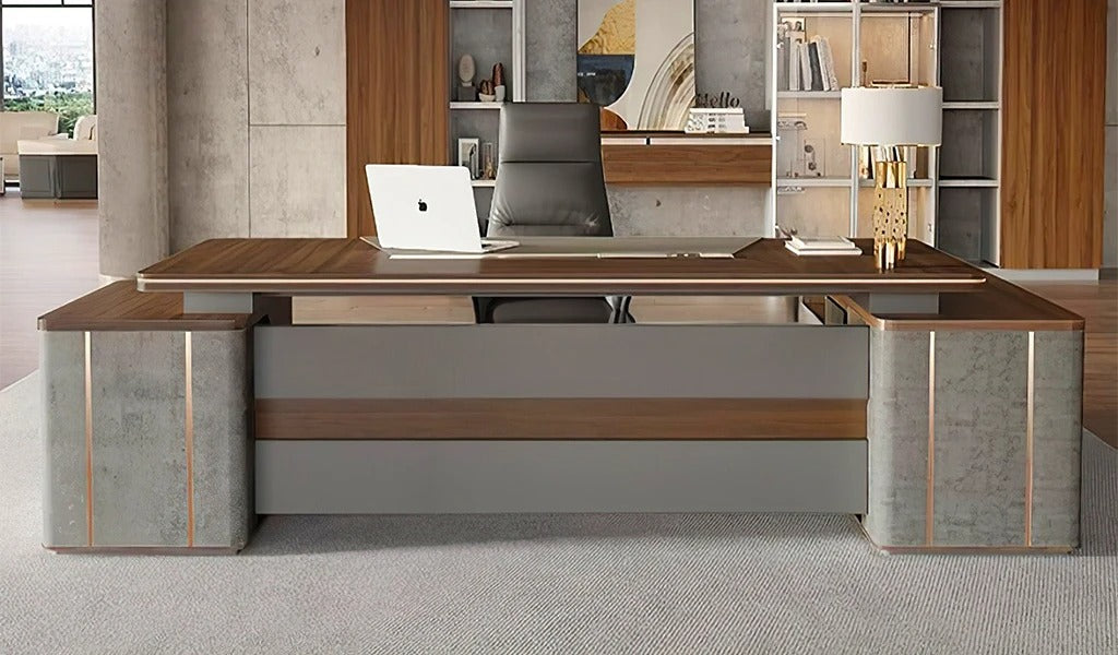 Office Table L Shape Design New Design Modern L Shaped Boss Ceo