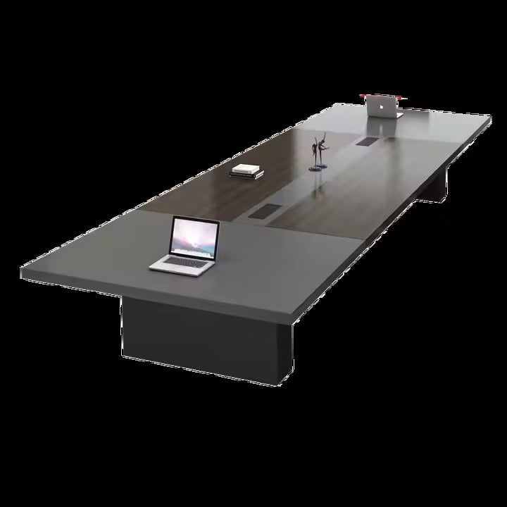 Conference Table for Office Furniture Luxury Design Made in Particle Board/ MDF/Plywood with Wire Manager and Meeting Table