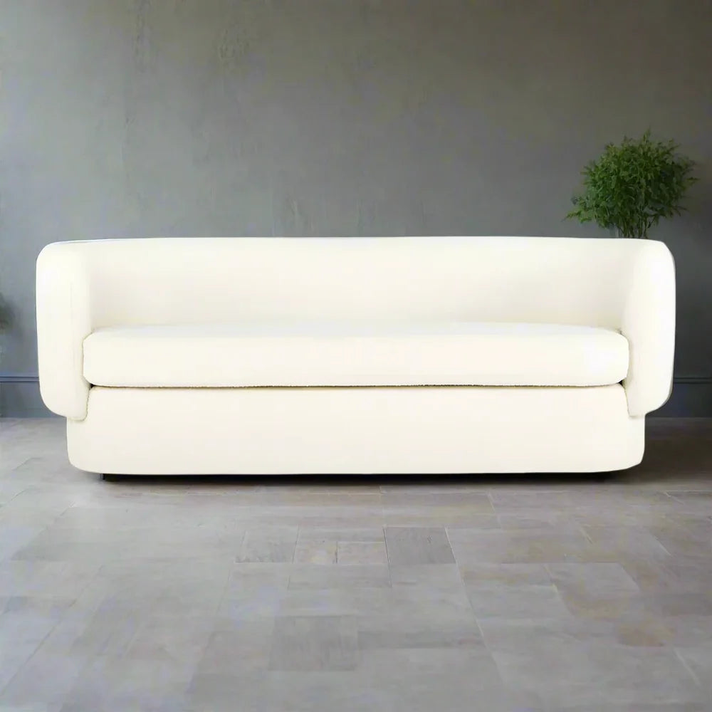 Elegant 3 Seater Sofa with Comfortable Seating and Sleek Design, Great for Living Room or Lounge Area