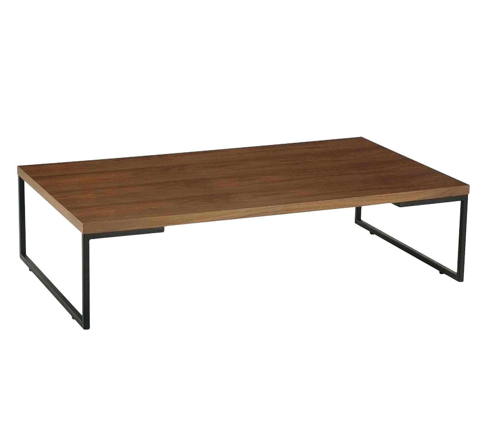 Metal Frame Base Particle Board Top Center Table -