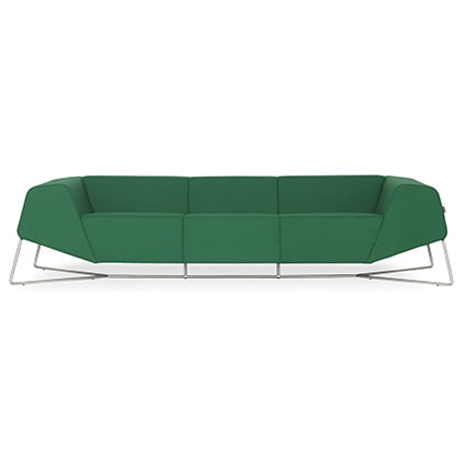 Modern Waiting Room Sofa Ideal for Office Receptions, Hotel Lobbies