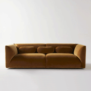 3 Seater Sofa For House Furniture Upholstery Velvet Fabric Best Quality Fabric and Best Quality Wood and Comfortable and Premium