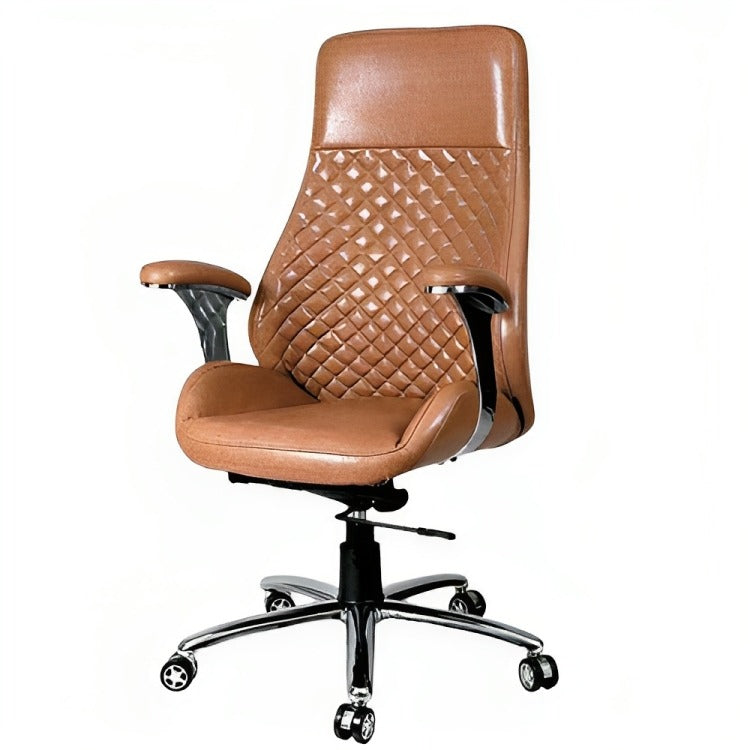 High Back Director Chair with Metal Base