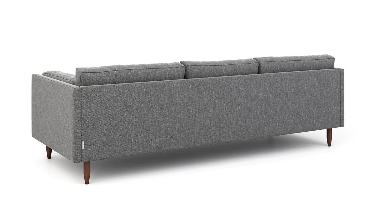 Single Seater/ 2 Seater/ 3 Seater Fabric Sofa with Wooden Legs -