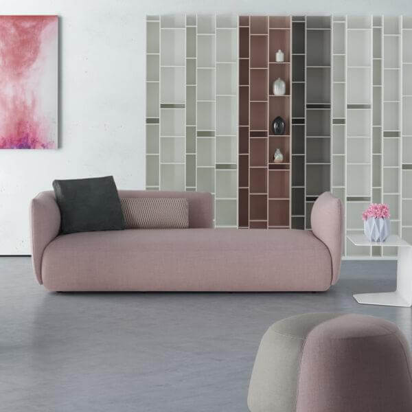 Cosy Sofa for Home Use: Comfortable Seating with Strong Wooden Structure and Classic Design
