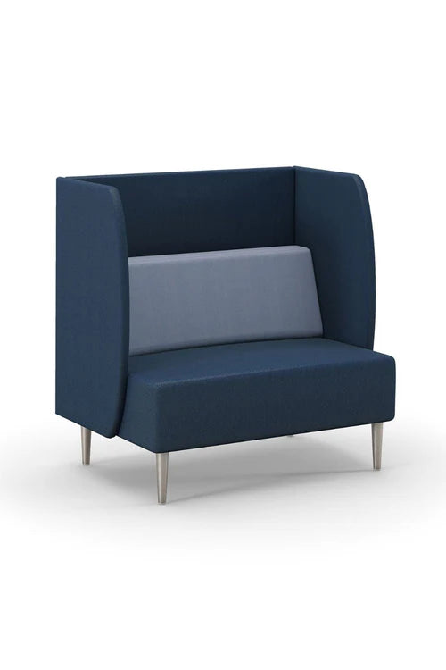 2 Seater Office Sofa for Office Area and Elegant High Back Sofa with High Backrest For Comfort.