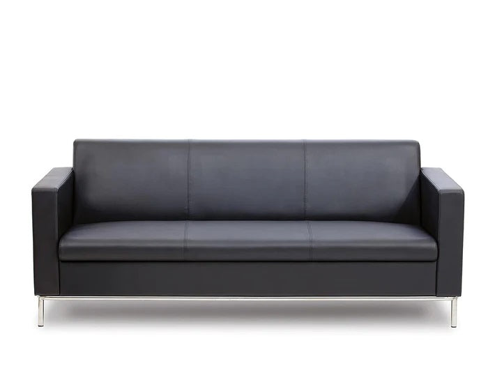 Leatherette Upholstery with Metal frame Three Seater Sofa