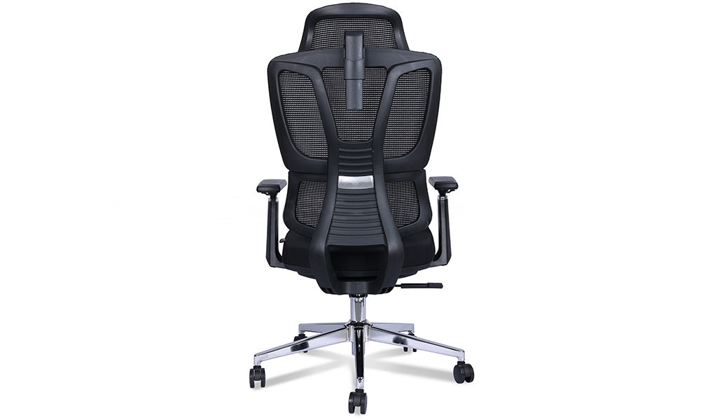 Mesh Office Chair – 3D Armrest, Adjustable Headrest, Recline Lock, Office
