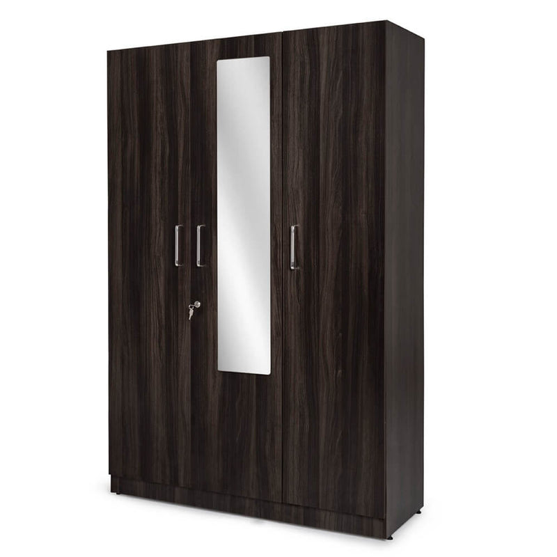 Wooden Wardrobes: 2/3/4-Door Options with Mirrors