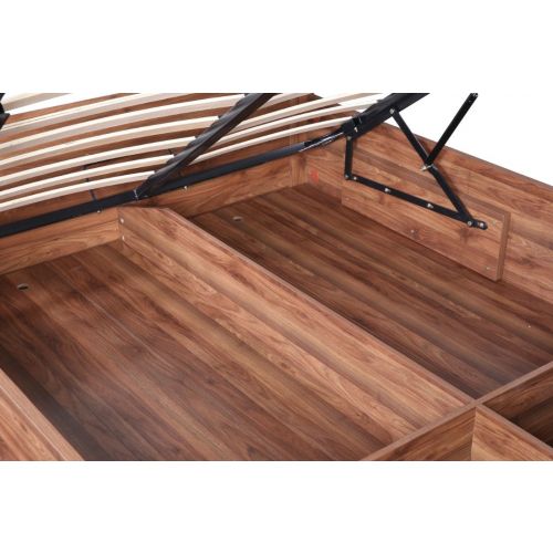 Solid Wood King Size Hydraulic Bed