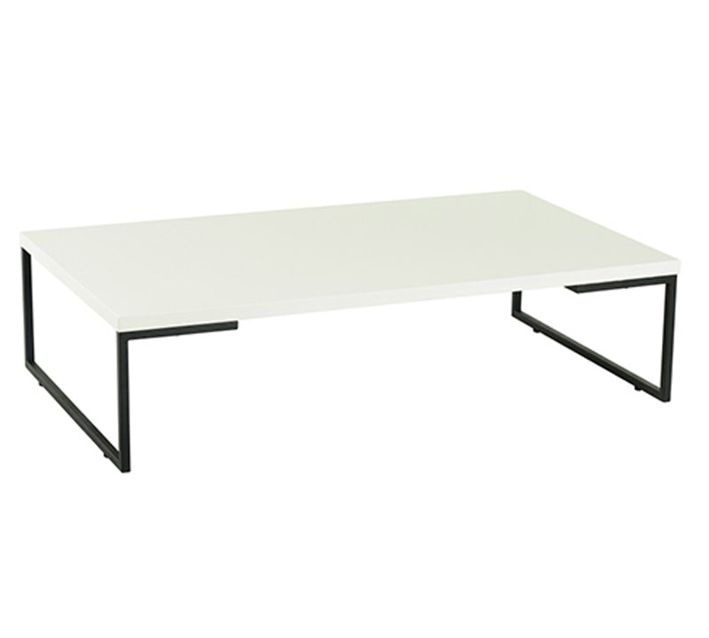 The Metal Frame Base Particle Board Top Center Table