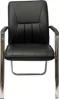 Office Visitor Chair with Arm Metal Frame Base