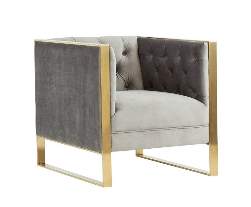Coaster Furniture Grey Chair