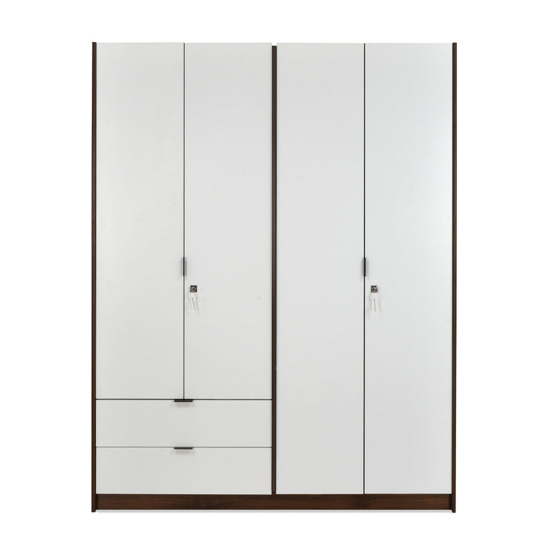 Wardrobe with Drawers in Wooden