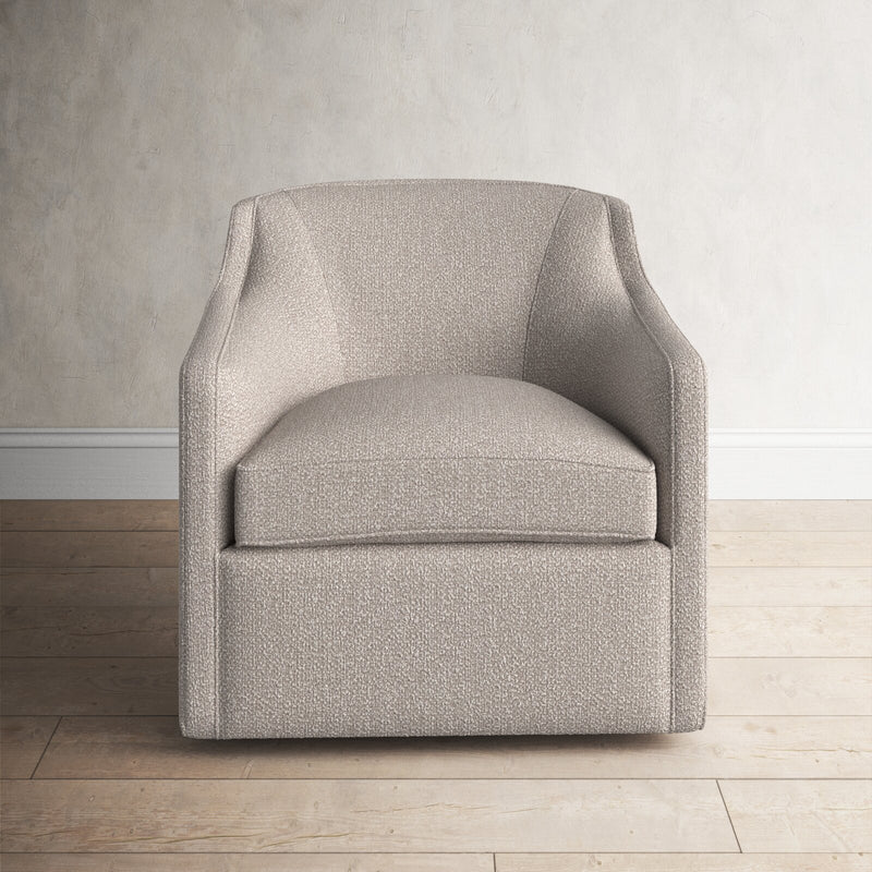 Wide Swivel Accent Arm Chair