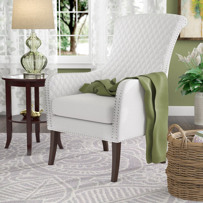 Modern Quilted Accent Chair