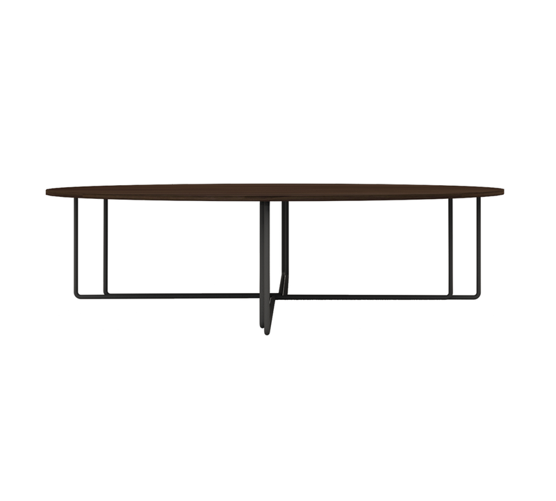 Metal Frame Legs Base Particle Board Wooden Center Table