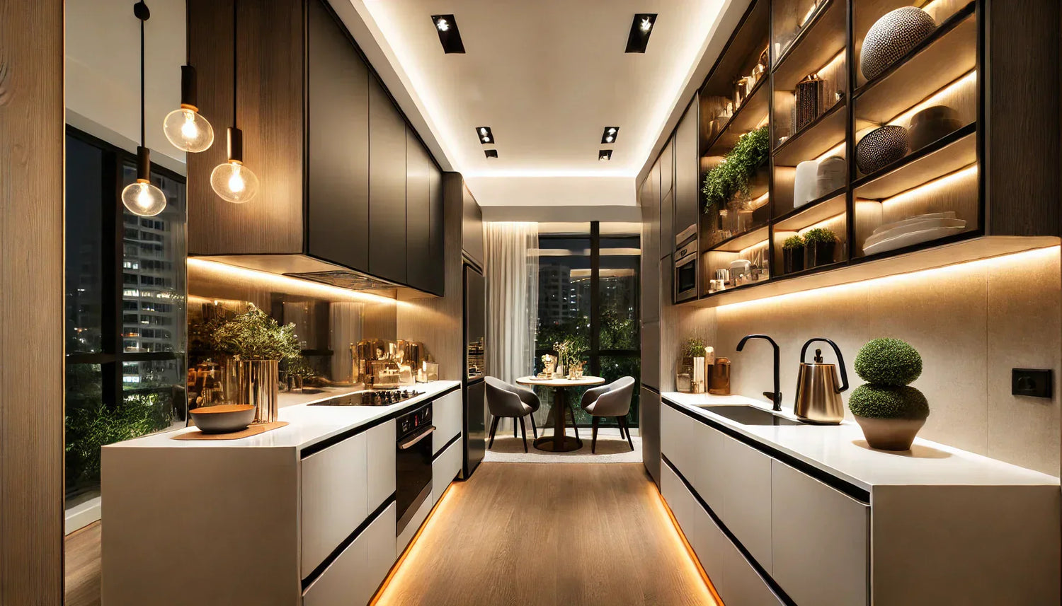 25 Easy Interior Design Ideas for a Luxe HDB Kitchen