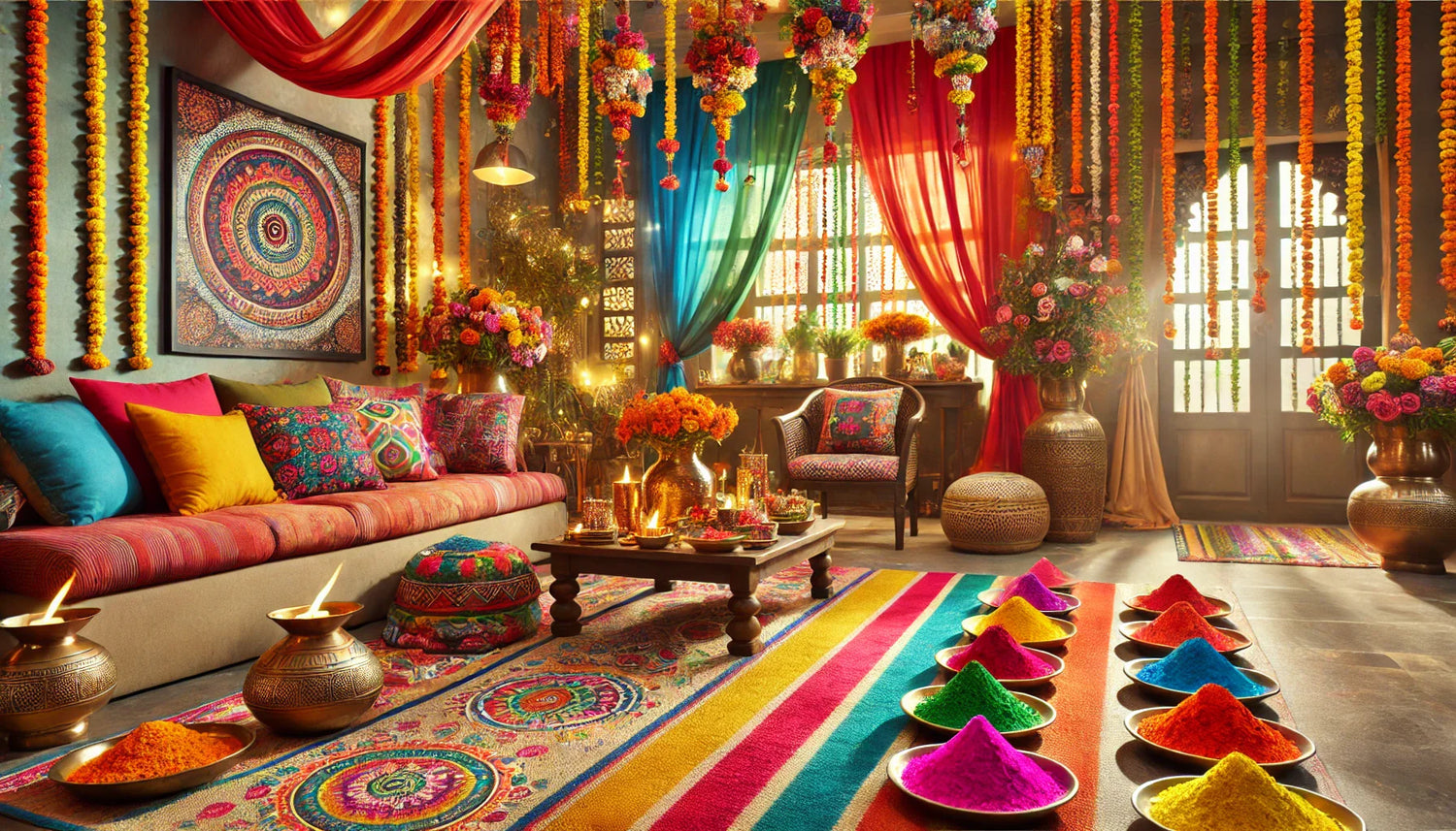 8 Amazing Home Decoration Ideas for Holi