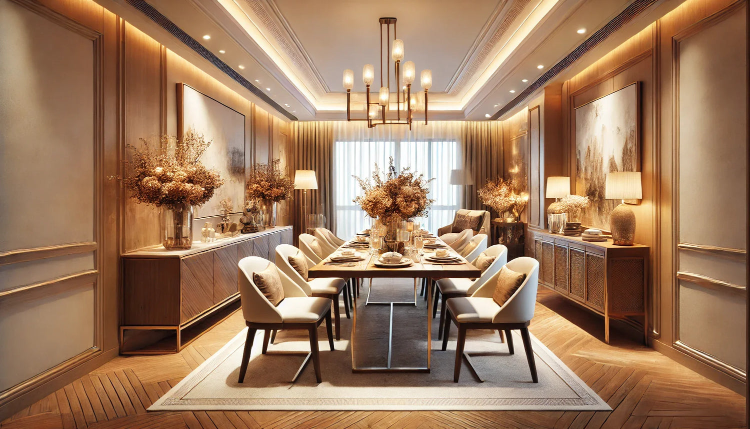 An Inviting Dining Room to Welcome Guests